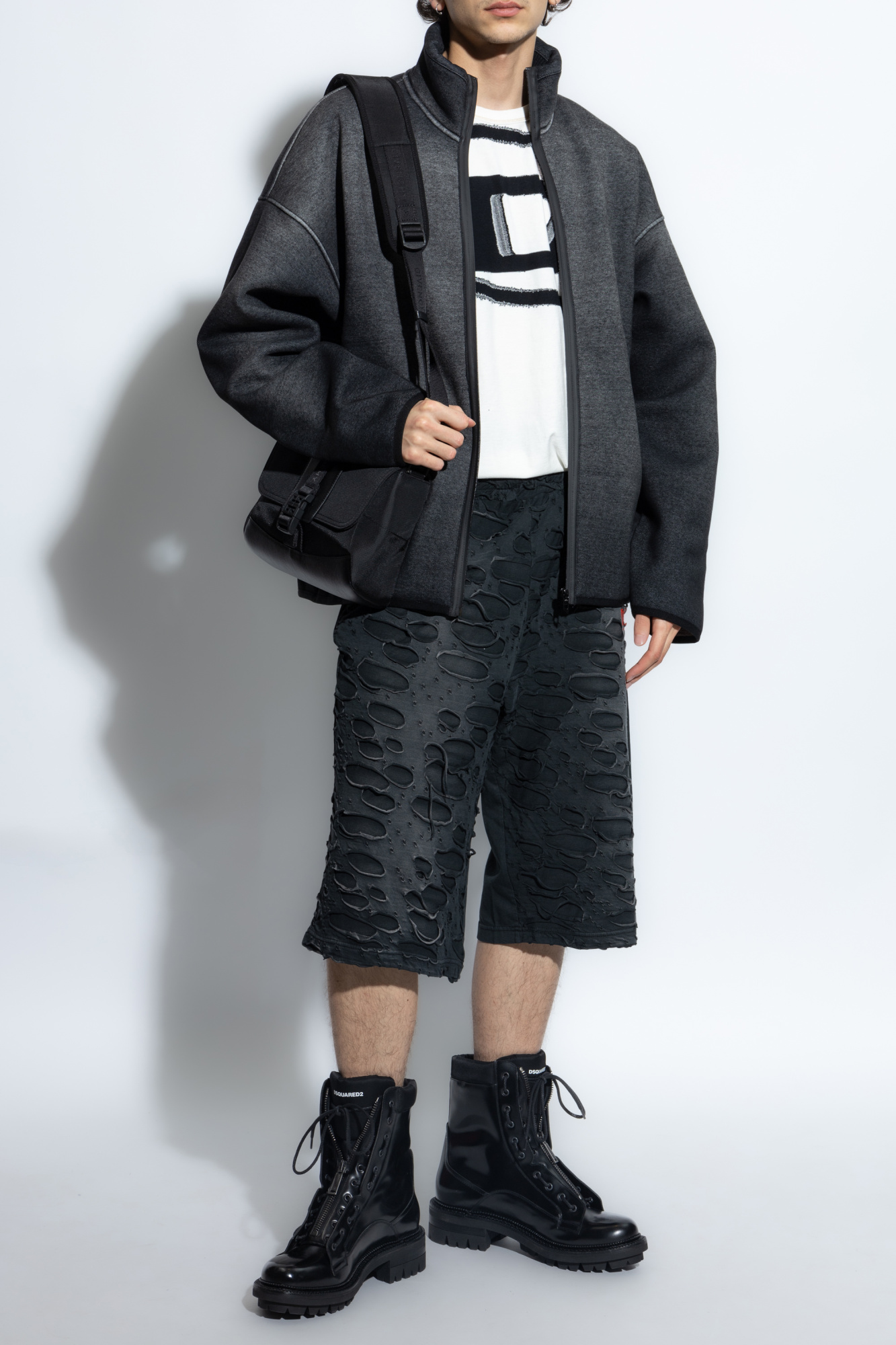 ★DIESEL★ P Ekio R1 Shorts Pants Black A161770SLBS9XX A1617 Diesel Shorts P-ECHIO-R1 | Men's Clothing | Vitkac